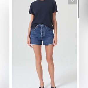 Agolde Dee vintage high rise short (rolled cuff)